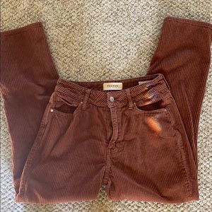 pacsun corduroy mom jeans